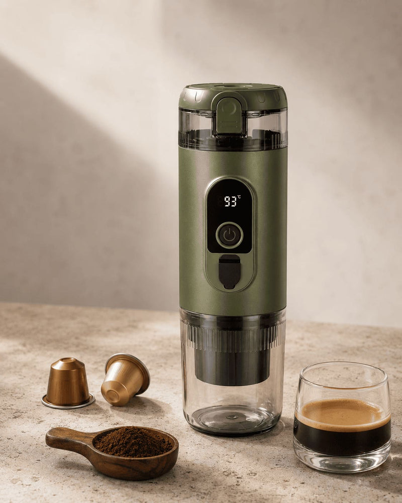 TrailBrew Portable Espresso Maker - Alpine Green